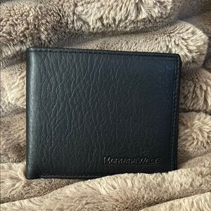 Montana West Black Wallet Leather Accessory